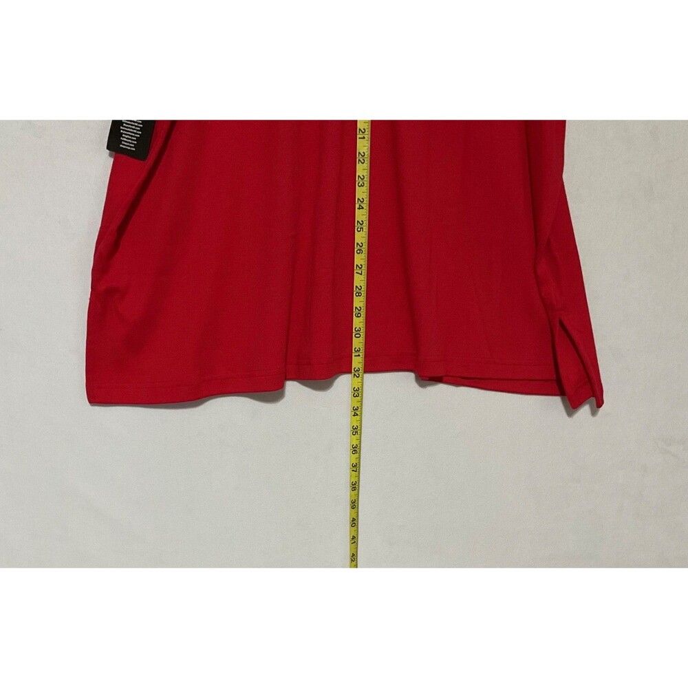 Woman Within Polo Shirt Womens Plus Size 3X Short Sleeve Lot of 3 Blue Green Red - Picture 7 of 12